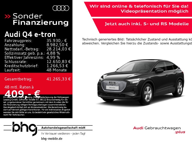 Audi Q4 e-tron 40 Sportback