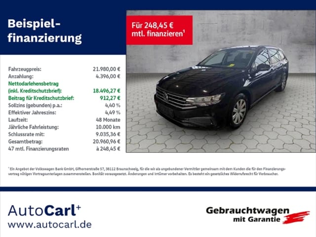 Volkswagen Passat 2.0 TDI DSG Variant