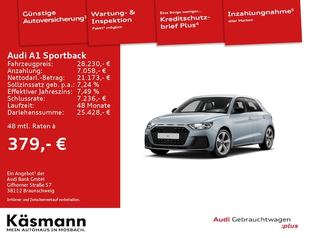 Audi A1 25 TFSI S-Tronic Sportback