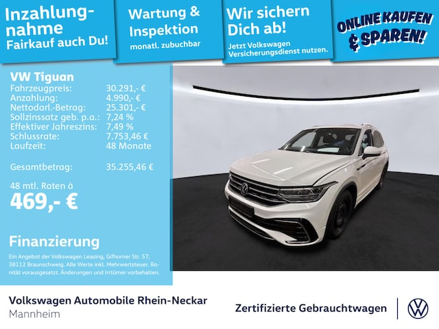 Volkswagen Tiguan 1.5 TSI DSG R-Line