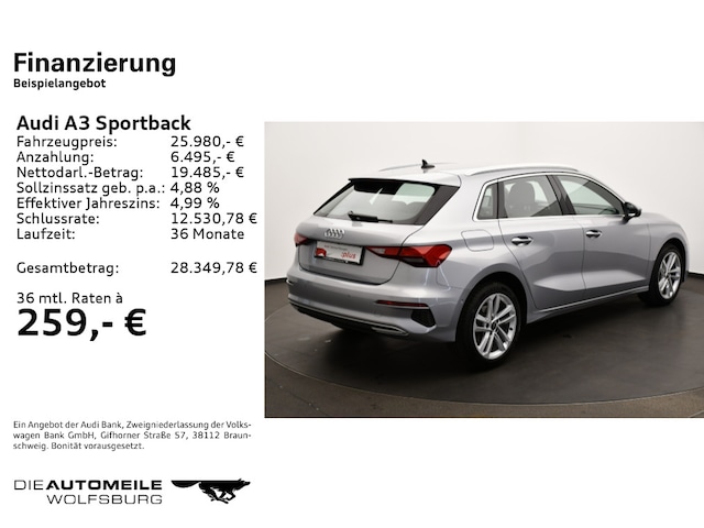 Audi A3 35 TDI S-Tronic Sportback