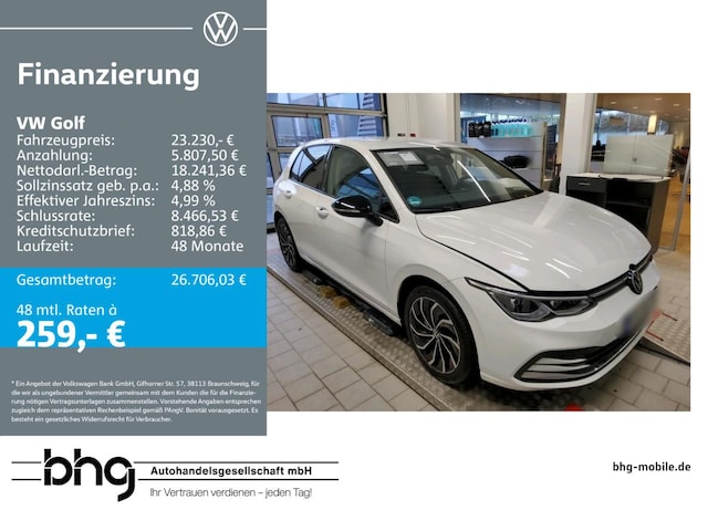 Volkswagen Golf 1.5 TSI Plus