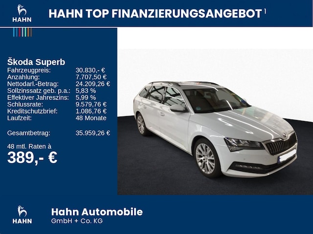 Skoda Superb 2.0 TDI Ambition Combi