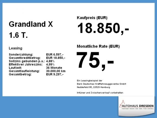 Opel Grandland X 1.6 T. PHEV *LED*NAVI*SHZ*
