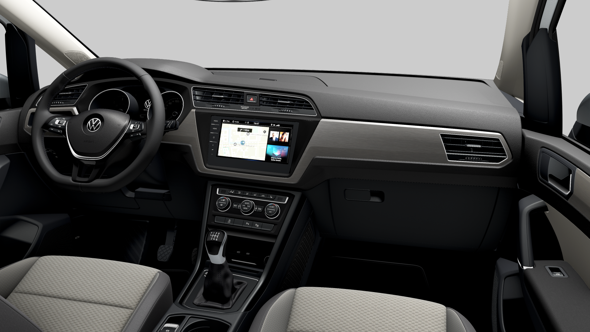 Volkswagen Touran 2.0 TDI Comfortline Navi LED Kurvenlicht Sperrdiff. ACC 3-Zonen-Klimaautom.