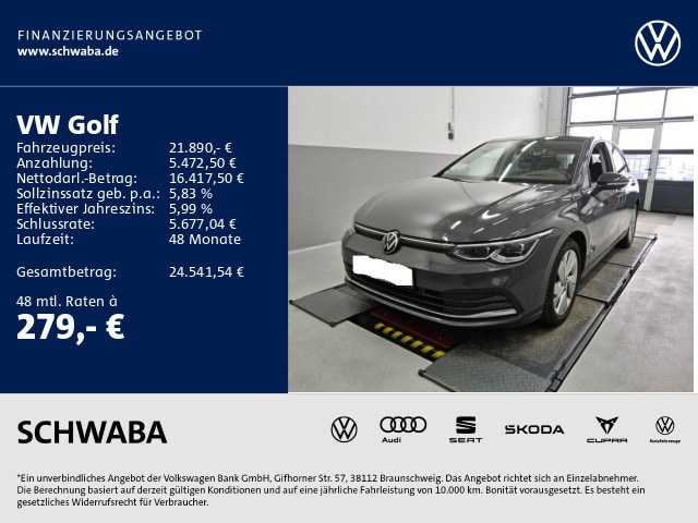 Volkswagen Golf 1.5 eTSI DSG Golf VIII
