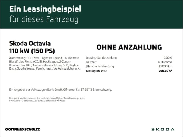 Skoda Octavia 2.0 TDI Combi Selection