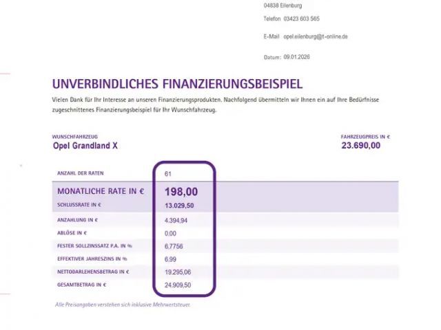 Opel Grandland X 1.2 Matrixlicht,el.Heckklappe,Navi,360°Kamera