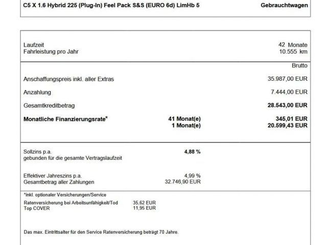 Citroën C5 X Hybrid