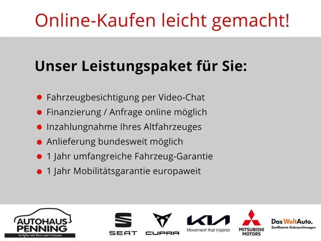 Mitsubishi Colt 1,0l BASIS / UPE: 20.880,- € / AHK SCHWENKBAR LED