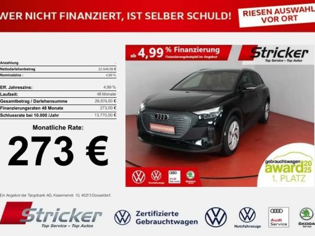 Audi Q4 e-tron 125/52 273,-ohne Anzahlung Navi Einparkhilfe