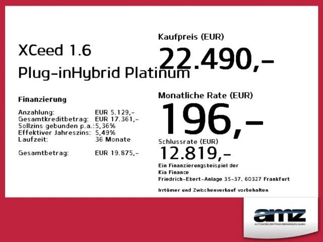 Kia XCeed Platinum Edition