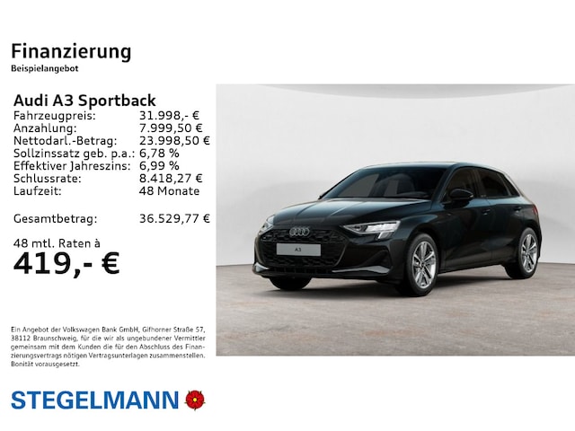 Audi A3 35 TFSI Sportback