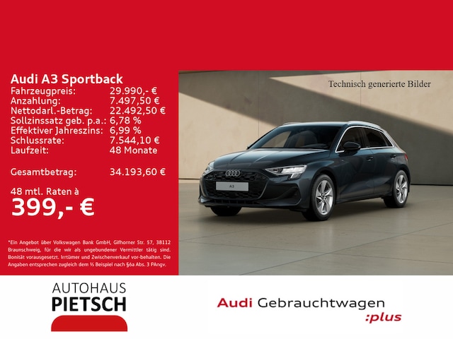 Audi A3 30 TFSI S-Tronic Sportback