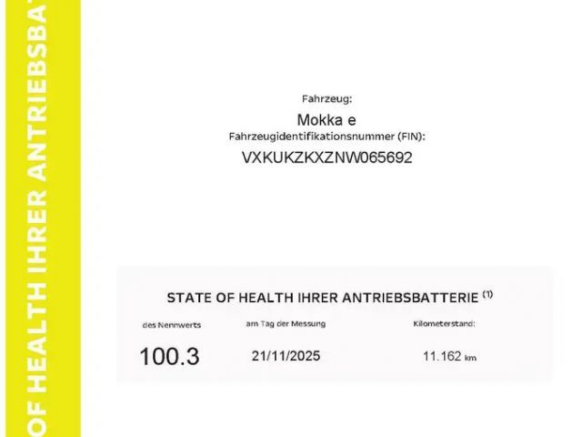 Opel Mokka Elegance Mokka-e