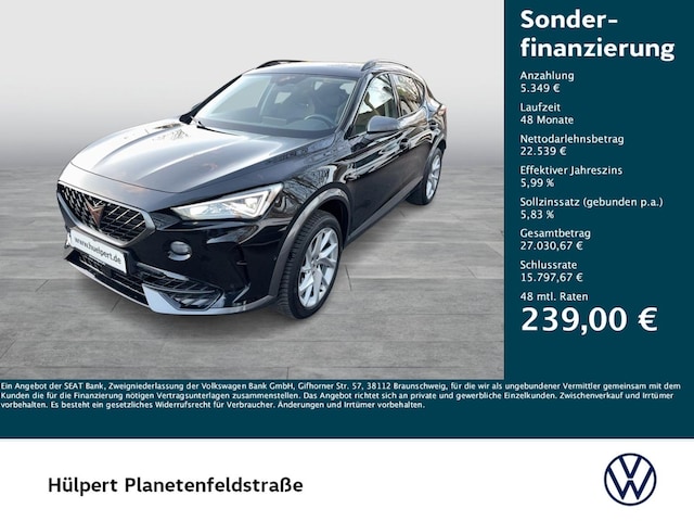 Cupra Formentor Formentor 1.5 AHK CAM ACC LM18 E-KLAPPE NAVI LED