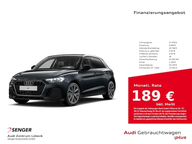 Audi A1 25 TFSI S-Tronic Sportback