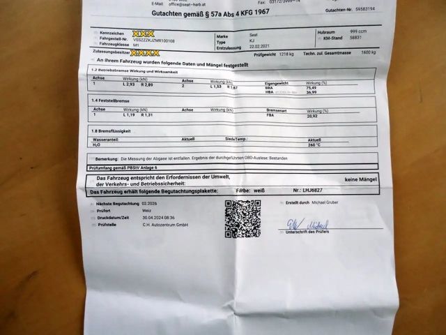 Seat Arona **TOP**Klima**1.Bes.