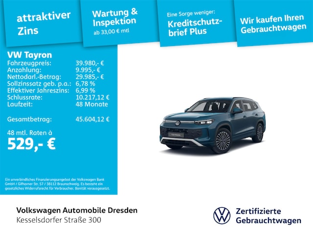 Volkswagen Tayron 1.5 TSI Life