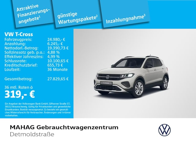 Volkswagen T-Cross 1.0 TSI DSG