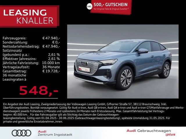 Audi Q4 e-tron Quattro Sportback