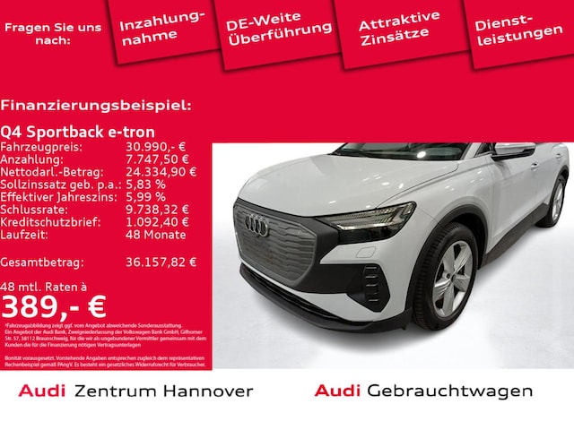 Audi Q4 e-tron 40 Sportback