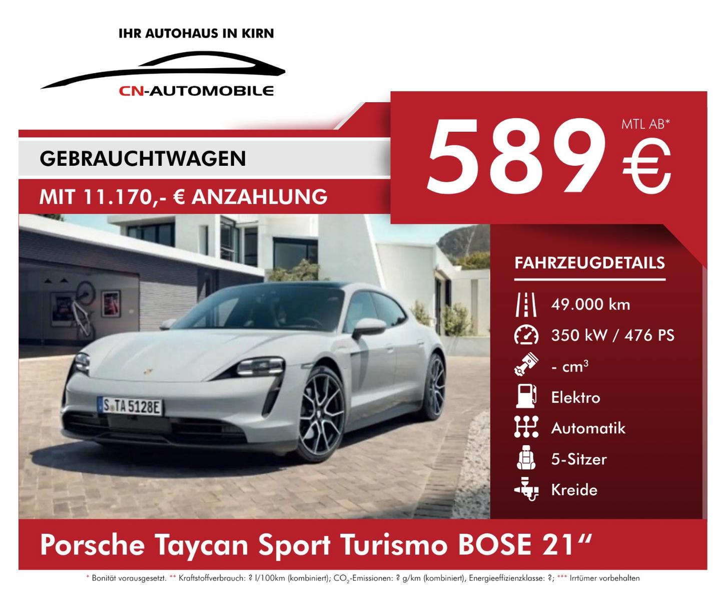 Porsche Taycan Sport Turismo