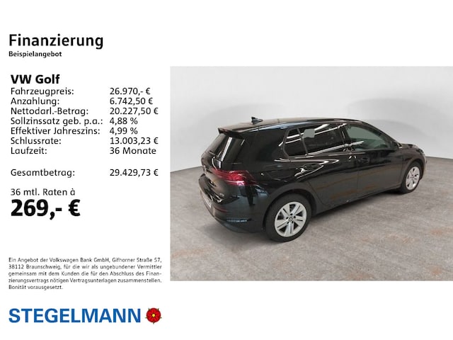 Volkswagen Golf 1.5 eTSI DSG Golf VIII