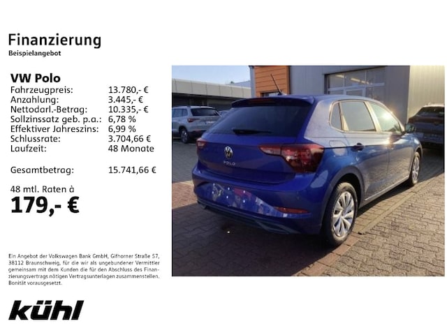 Volkswagen Polo Polo 6 VI 1.0 Fresh LED/App