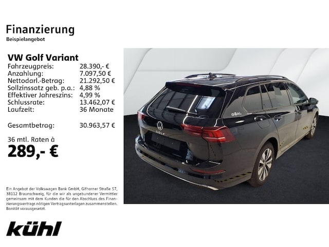 Volkswagen Golf 1.5 TSI Golf VIII Variant