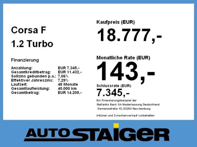 Opel Corsa 1.2 Turbo Turbo