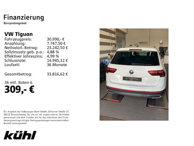 Volkswagen Tiguan 1.5 TSI DSG Elegance Elegance