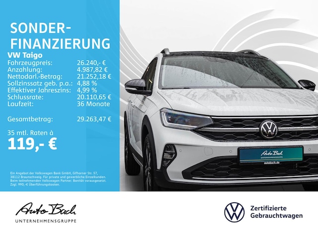 Volkswagen Taigo 1.0 TSI DSG Pro Style