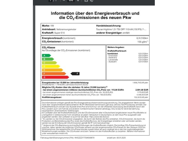 Volkswagen Touran DSG
