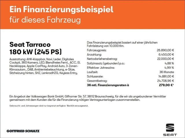 Seat Tarraco DSG Xcellence e-Hybrid