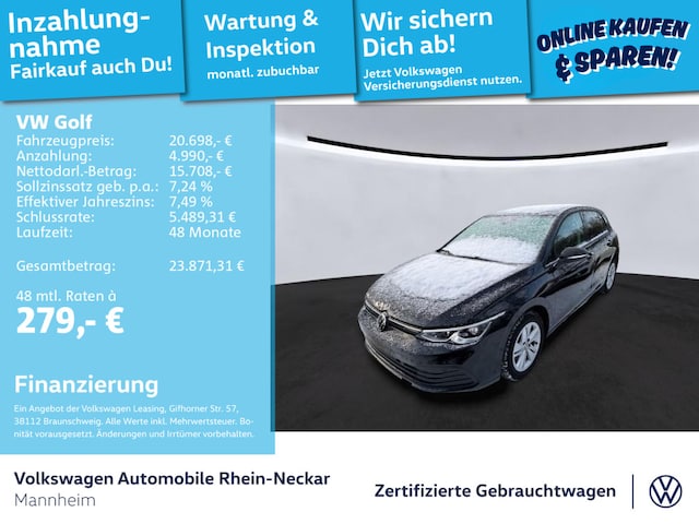 Volkswagen Golf 1.5 TSI Golf VIII Life