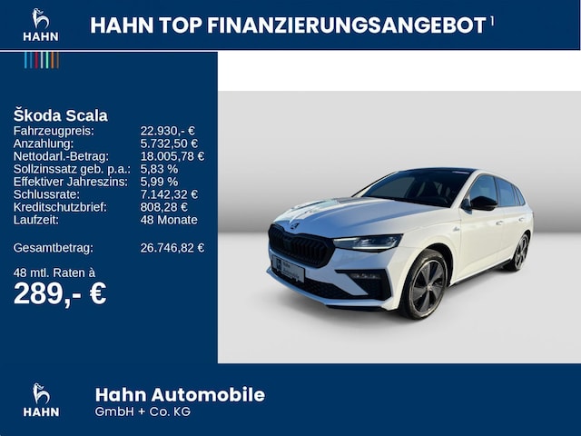 Skoda Scala 1.0 TSI Monte Carlo