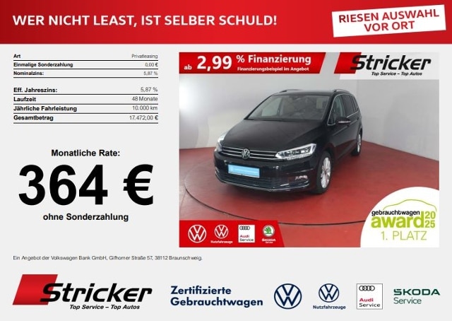 Volkswagen Touran 2.0 TDI DSG