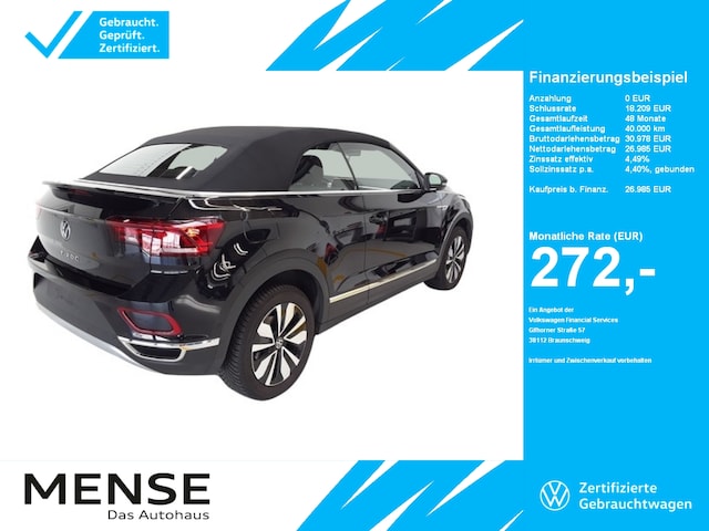 Volkswagen T-Roc 1.0 TSI Cabriolet Move