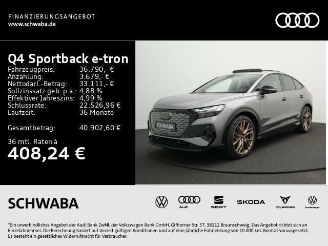 Audi Q4 e-tron 50 Quattro Sportback