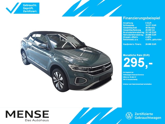 Volkswagen T-Roc 1.0 TSI Cabriolet