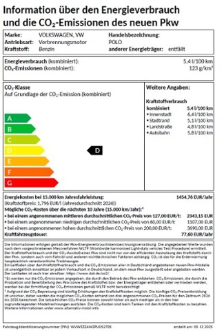 Volkswagen Polo 1.0 LED LICHT+APP CONN+KLIMA+PDC+SITZHZG+DIGI COCK+DAB+USB+BLUETO+LAN