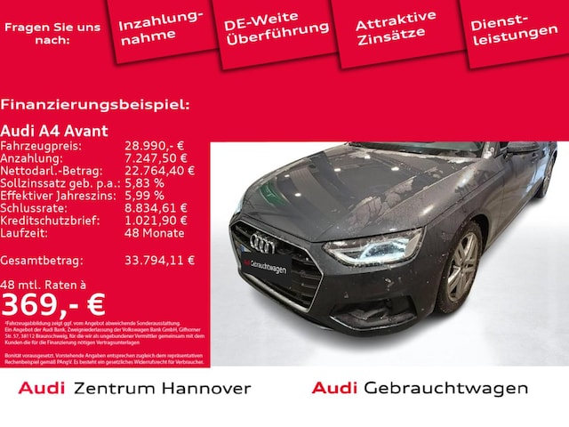 Audi A4 40 TDI Avant S-Tronic