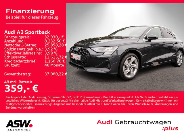 Audi A3 30 TFSI S-Tronic Sportback