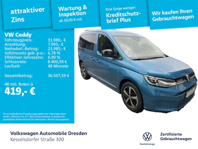 Volkswagen Caddy 1.5 TSI DSG Style