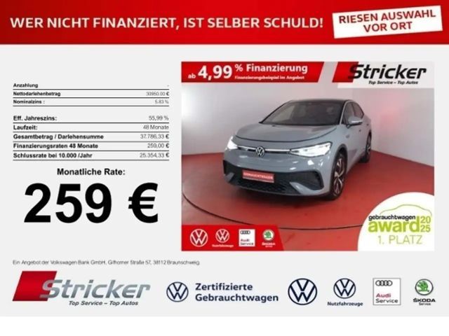 Volkswagen ID.5 150 kW 77 KWh IQ.Drive Pro