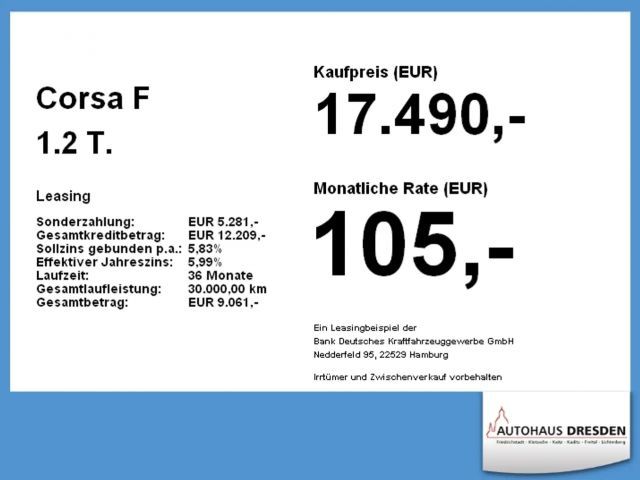 Opel Corsa F 1.2 T. MHEV *LED'SHZ*LM*KAM*SpurW*