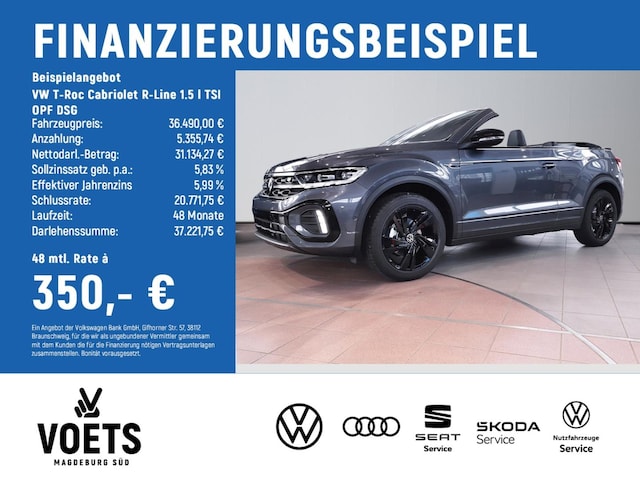 Volkswagen T-Roc 1.5 TSI Cabriolet DSG R-Line