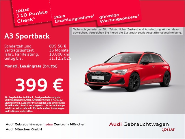 Audi A3 35 TFSI S-Tronic Sportback