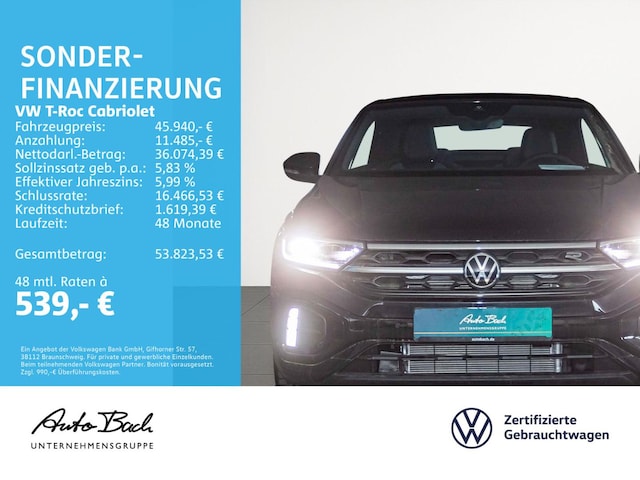 Volkswagen T-Roc 1.5 TSI Cabriolet DSG R-Line